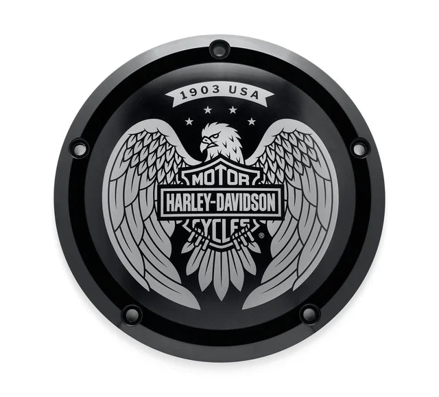 Harley-Davidson Eagle Bar & Shield Derby Deckel (Multi Fit)