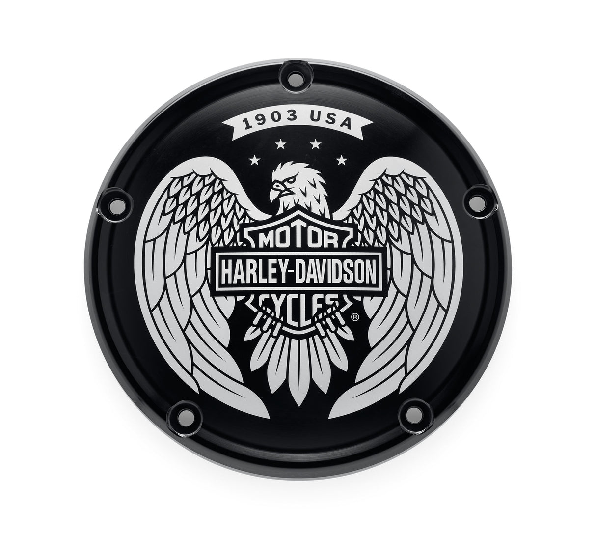 Harley-Davidson Eagle Bar & Shield Derby Deckel (Softail)