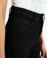 Rokker - Damen Motorradjeans "Rokkertech High Waist Black" 2414