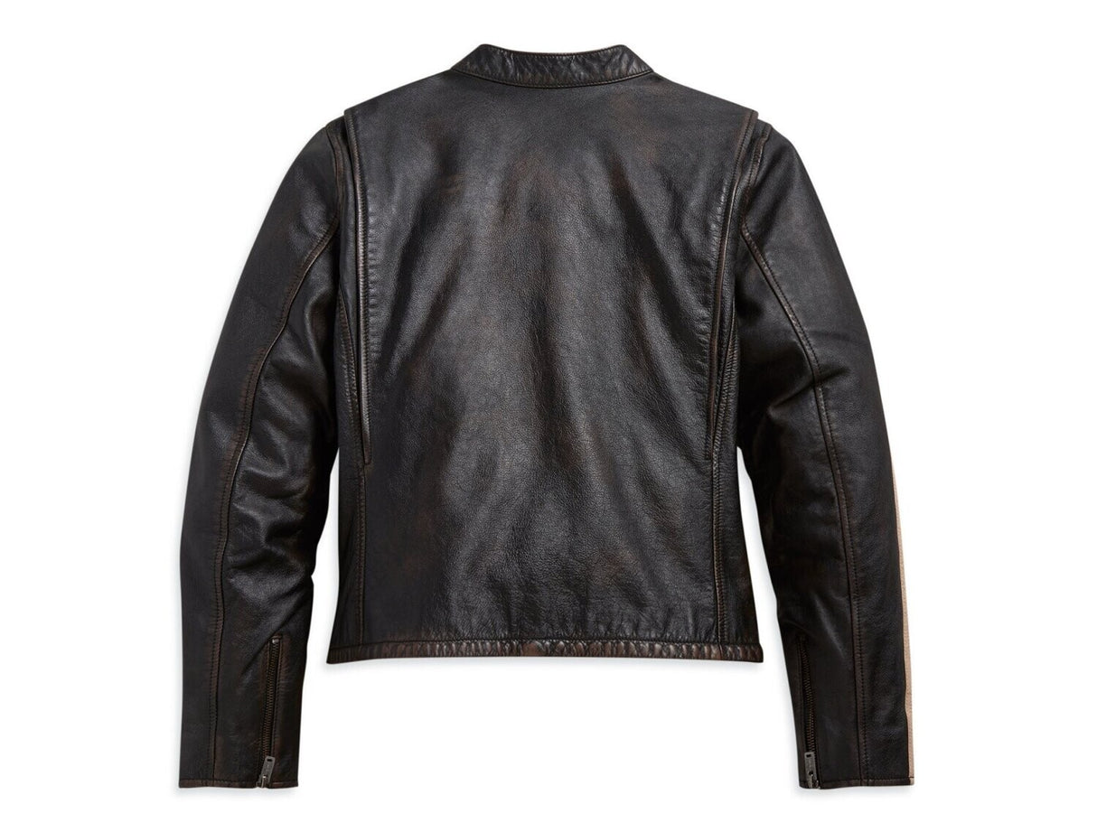 HARLEY-DAVIDSON ® Lederjacke - "SLEEVE STRIPE" Women