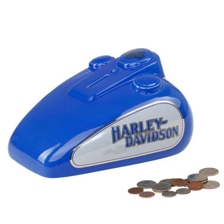 HARLEY-DAVIDSON ® 1978 Gas Tank Bank BLAU