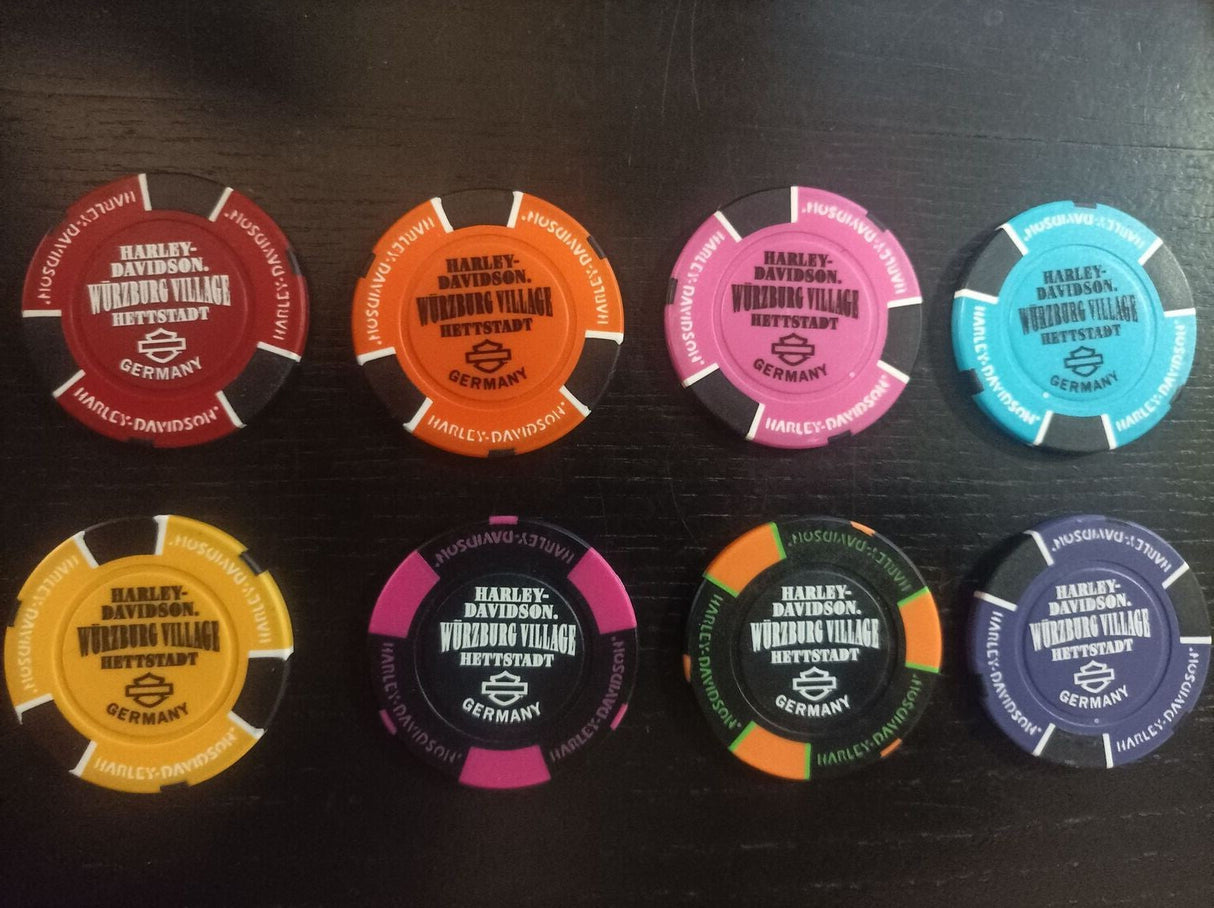 HDWV Würzburg Village Poker Chips, limitiert