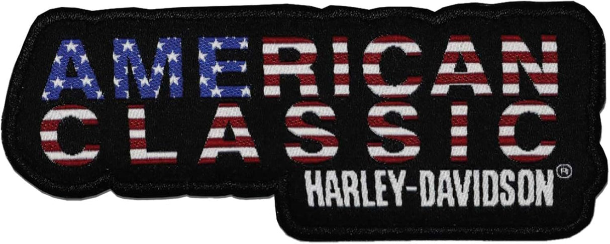 Harley-Davidson Patch 4" H-D American Classic Stock