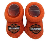 Harley-Davidson Newborn Baby Bootie Socks