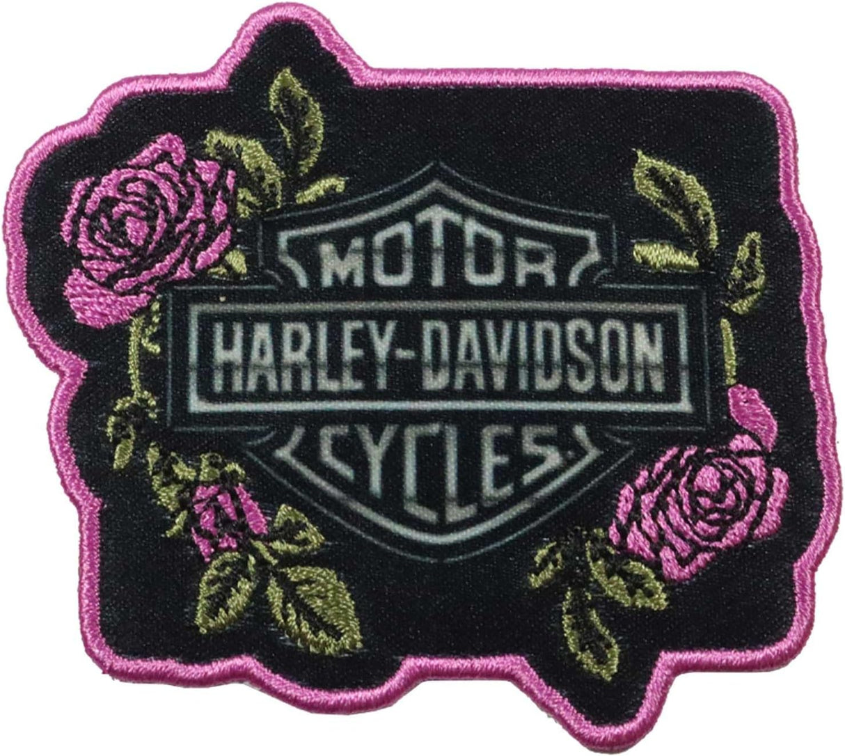 Harley-Davidson Patch Orchid Blossom