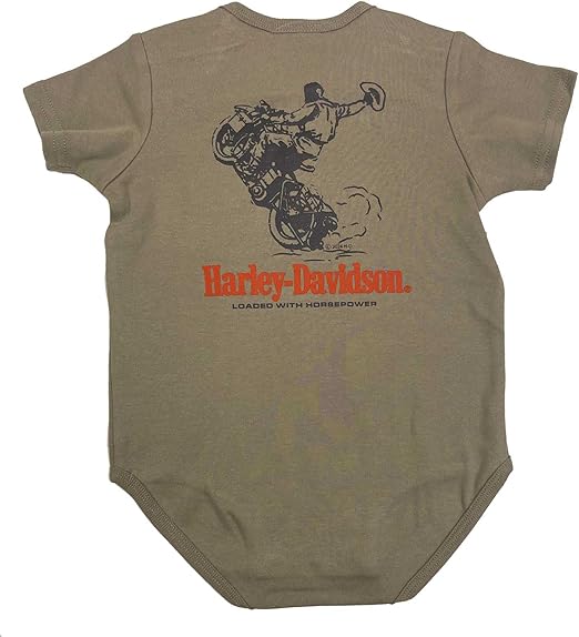 Harley-Davidson Boys Pocket Creeper Military Beige