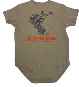 Harley-Davidson Boys Pocket Creeper Military Beige