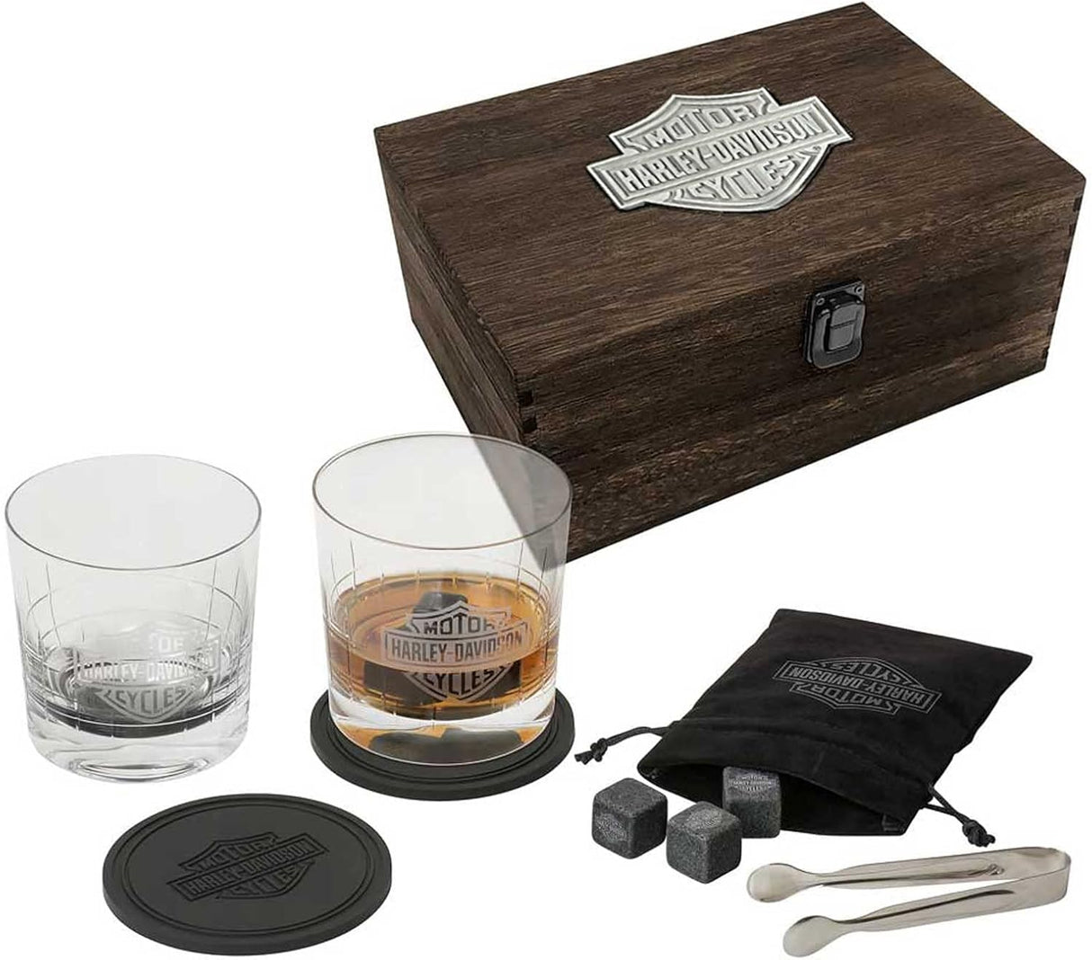 Harley-Davidson Premium Whiskey Glas Gift Set