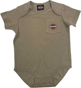 Harley-Davidson Boys Pocket Creeper Military Beige