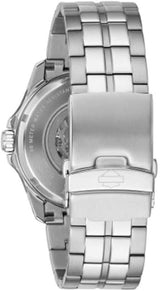 Harley-Davidson Men's Willie G Skull Self-Winding Stainless Steel Watch