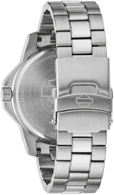 Harley-Davidson Men's Bar & Shield Logo Camo Print Stainless Steel Watch