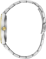 Harley-Davidson Bulova 78A125 Herren-Armbanduhr mit silberfarbenem Zifferblatt, goldfarben