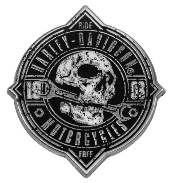 Harley-Davidson Pin Rough Skull