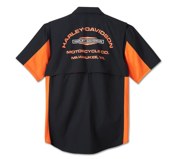 HARLEY-DAVIDSON ® "TECH Milwaukee Short Sleeve Shirt" Men