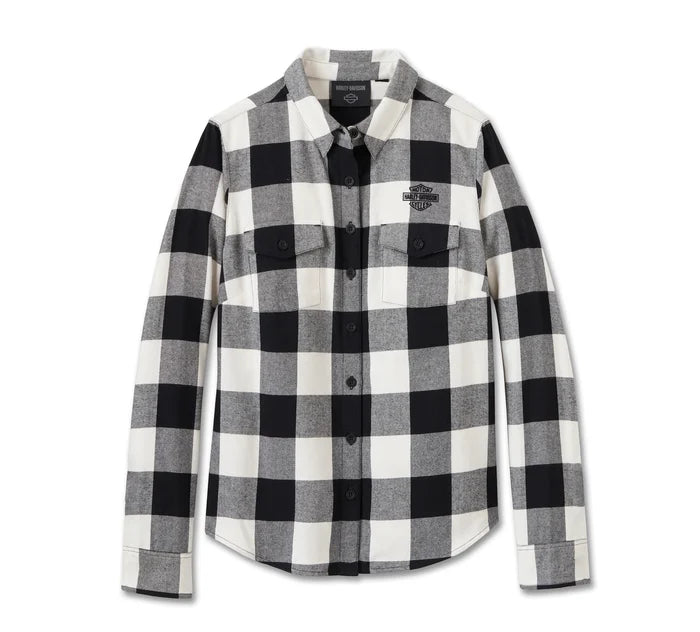 HARLEY-DAVIDSON ® "Retro Long Sleeve Flannel Shirt" Women