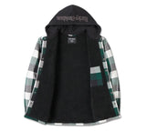 HARLEY-DAVIDSON ® Traveler Hemdjacke mit Kapuze - Plaid