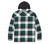 HARLEY-DAVIDSON ® Traveler Hemdjacke mit Kapuze - Plaid