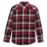 Harley-Davidson Flannel Hemd Bar & Shield Karo rot