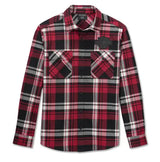 Harley-Davidson Flannel Hemd Bar & Shield Karo rot