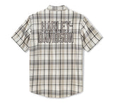 Harley-Davidson Essential Short Sleeve Plaid Shirt für Herren