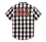 Harley-Davidson  Essential Buffalo Plaid Short Sleeve Shirt