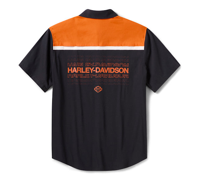 Harley-Davidson COOLMAX Color Blocked Shirt