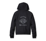HARLEY-DAVIDSON ® "Wild Cat Bar & Shield Raglan Hoodie" Women