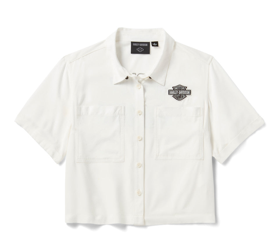 Harley-Davidson Women Essential Boxy Woven Top