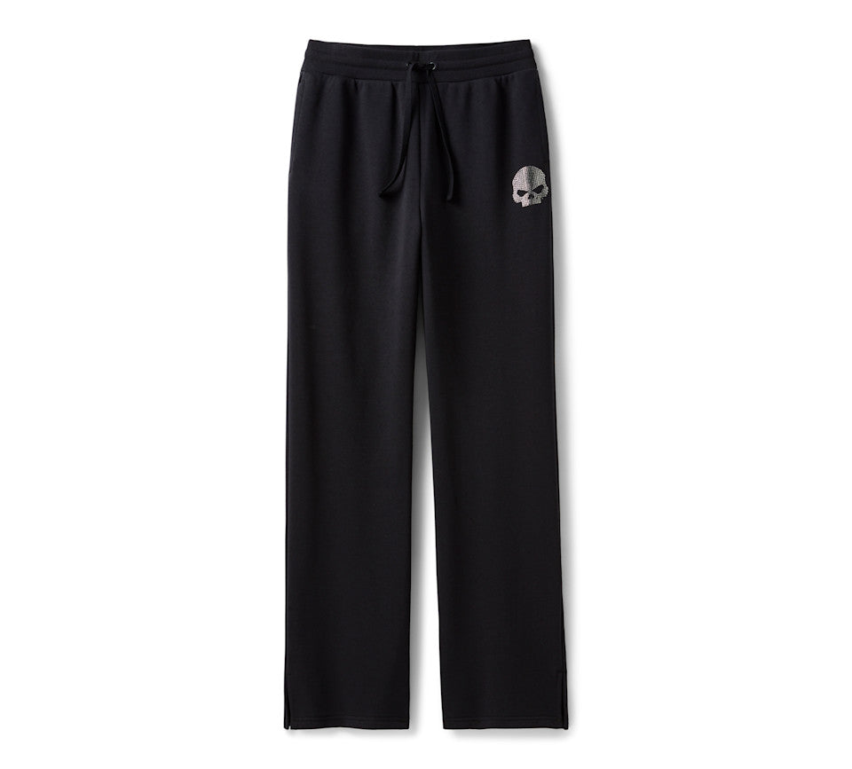 Willie G Skull Bling Hose für Damen