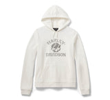 Willie G Skull Bling Pullover-Hoodie für Damen - Cloud Dancer