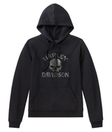 Willie G Skull Bling Pullover-Hoodie für Damen - Cloud Dancer