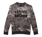 HARLEY-DAVIDSON ® "Staple Camo Sweater Grey" Men