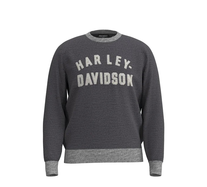HARLEY-DAVIDSON ® "Staple Sweater Blackened Pearl" Men