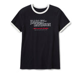 Screamin' Eagle Drop H Ringer T-Shirt für Damen