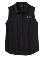 Harley-Davidson Damen Shirt ärmellos Willie G Skull Bling schwarz