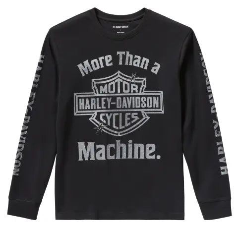 Harley-Davidson Longsleeve More Than a Machine schwarz