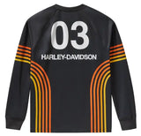 Harley-Davidson Racing Jersey H-D Tech schwarz