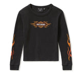 Harley-Davidson Damen Top "Vintage Flames"