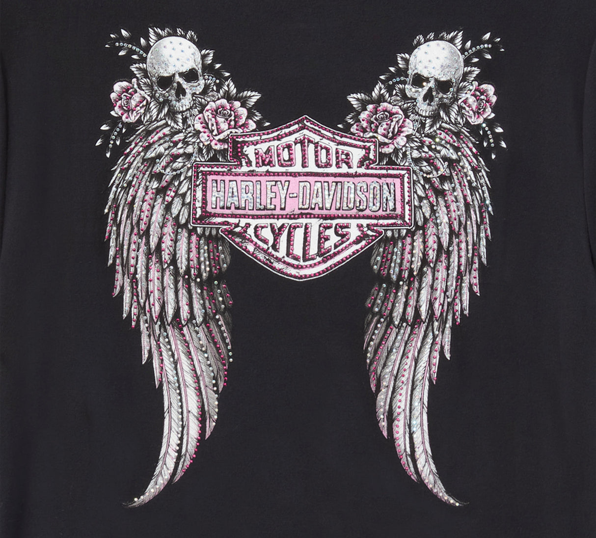 Harley-Davidson Bling Angel Wings