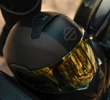 Harley-Davidson Klapphelm Evo X17 ECE matt schwarz/oliv