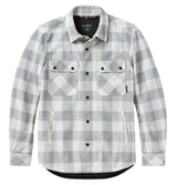Harley-Davidson Motorrad-Hemdjacke Operative Mesh grau/off-white