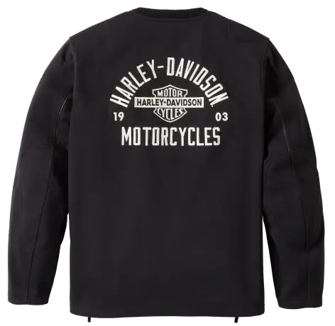 Harley-Davidson Riding Sweater Deflector Fleece schwarz