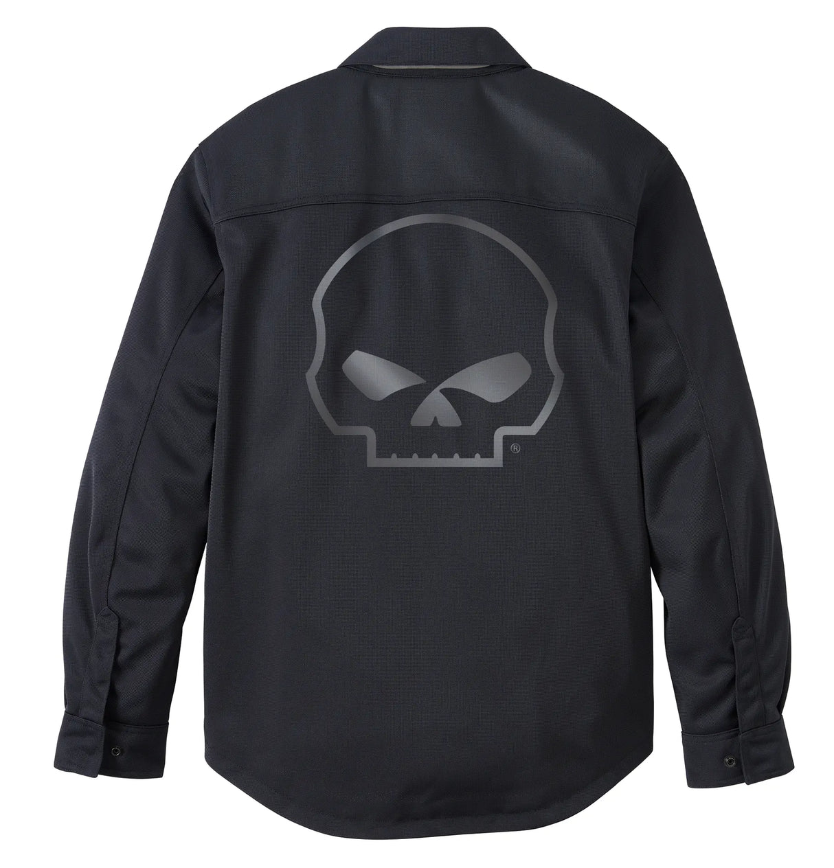 Harley-Davidson Riding Hemdjacke Operative Willie G Skull Mesh schwarz