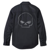 Harley-Davidson Riding Hemdjacke Operative Willie G Skull Mesh schwarz