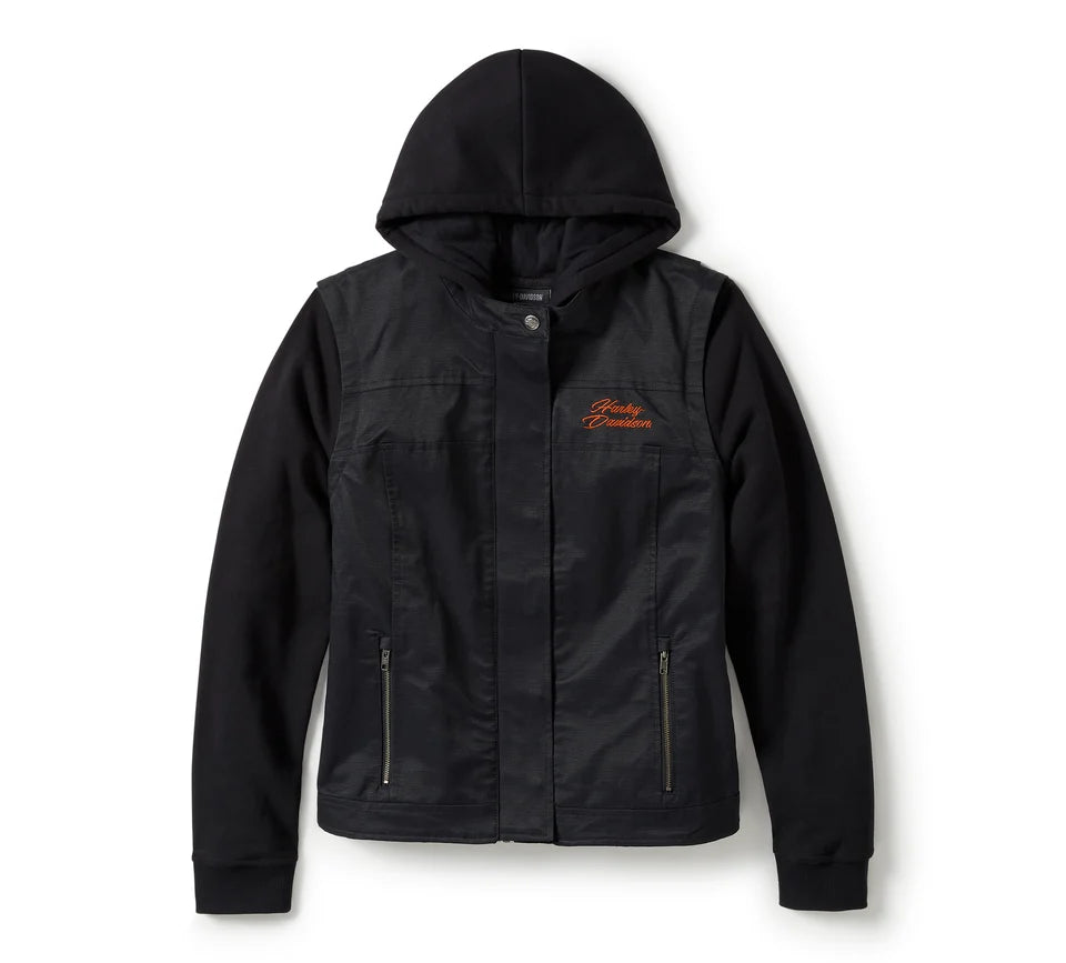 Harley-Davidson  Damenjacke "Miss Enthusiast" 3in1