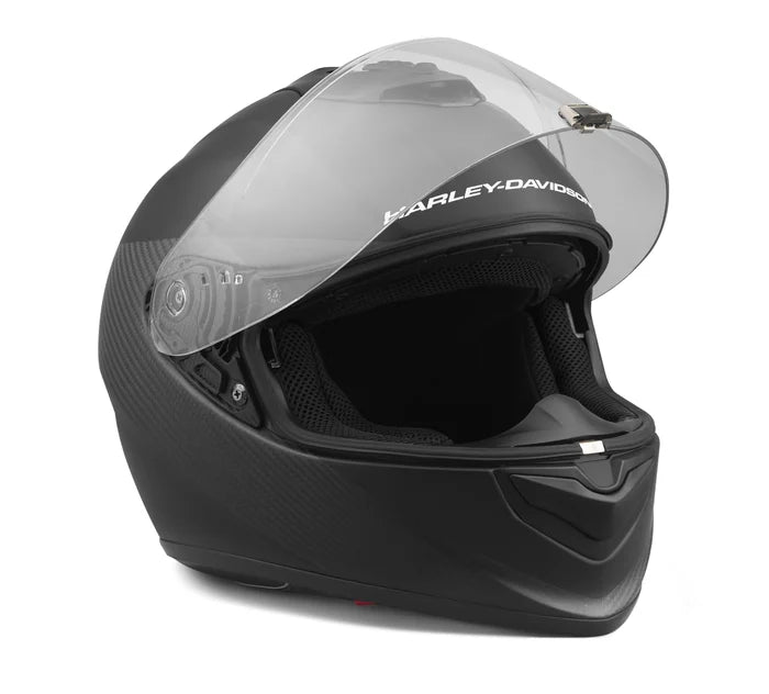 HARLEY-DAVIDSON ® Brawler X09 Vollvisierhelm aus Carbonfaser mit Sonnenblende