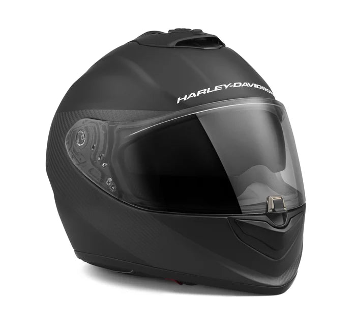 HARLEY-DAVIDSON ® Brawler X09 Vollvisierhelm aus Carbonfaser mit Sonnenblende