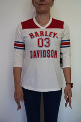 Damenlongsleeve "Essentials" V-Neck