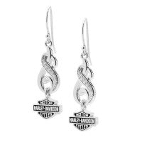 Harley-Davidson Ohrringe Sterling Silber "Filligree"