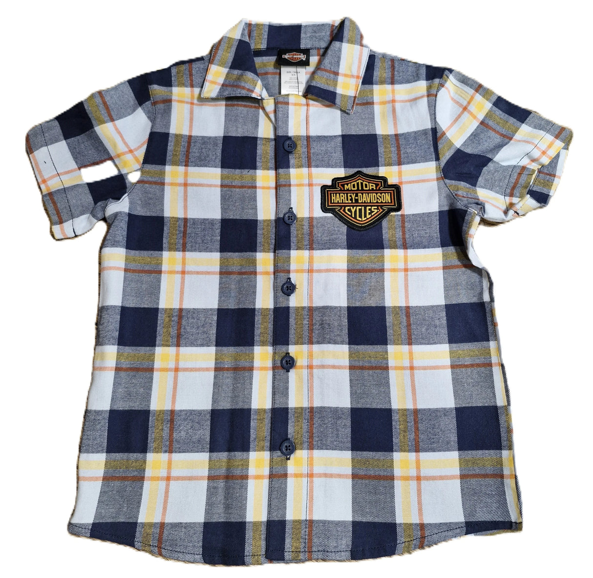 Harley-Davidson Kids Rolling Thunder Plaid Shirt